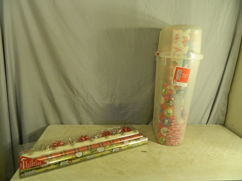 lot 105 image: New Gift Wrap and Storage