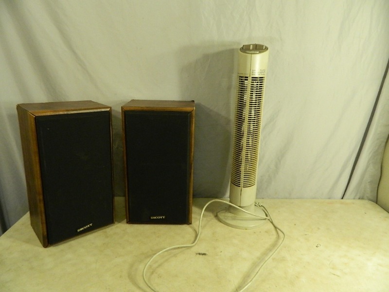 lot 108 image: Speakers and Air Purifier