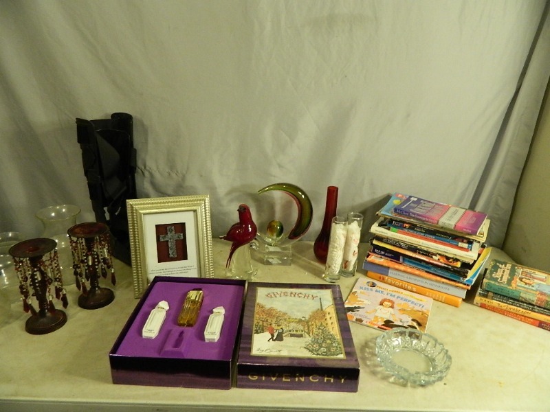 lot 207 image: New Givenchy Perfume Set, Decor, Etc