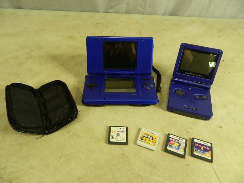 lot 44 image: Gameboy Advance, Nintendo DS, and More