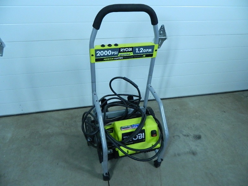 lot 18 image: Ryobi Pressure Washer