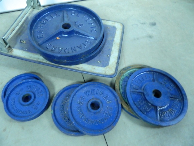 lot 60 image: Assorted Barbell Weights