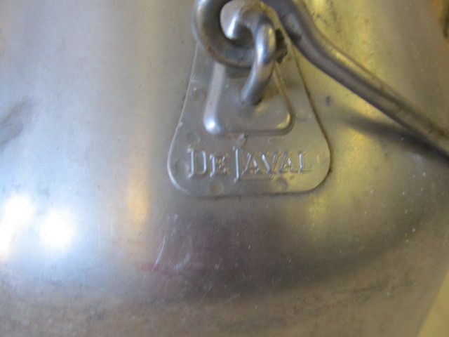 lot 55 image: Old Vintage DE LAVAL Milking Jug