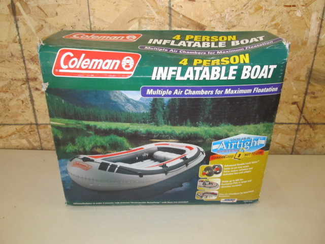 lot 88 image: NIB Coleman Inflatable Raft