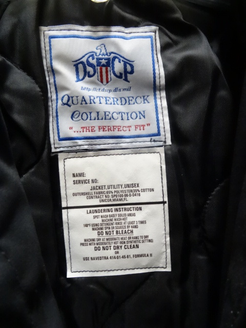 DSCP quarterback collection jacket. K C Auctions Crazy Jims Vintage Military Clothing Surplus K BID