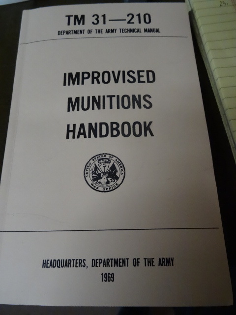 Dept of the army improvised munitio...