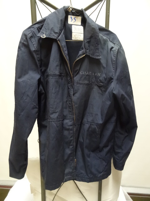 Utility jacket. Mans blue. Size 24...