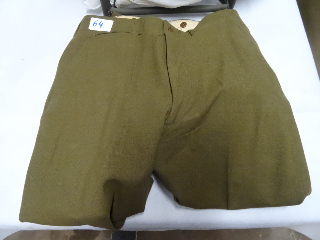 Mans pants. Size 3631. World War I...