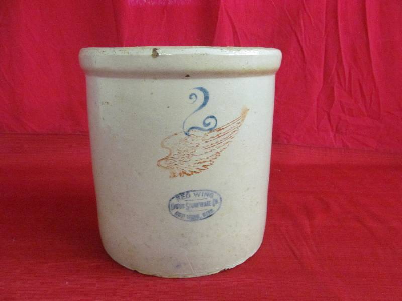 red wing crock