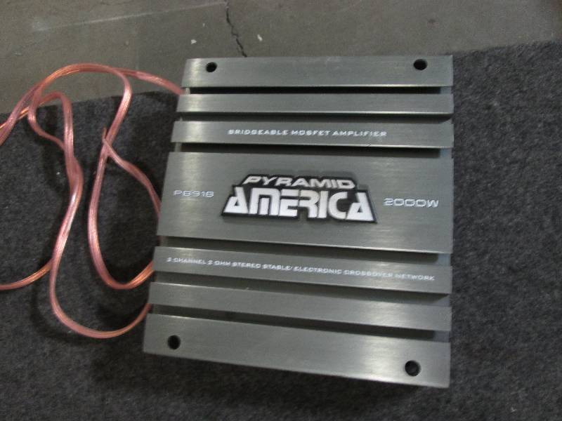 Speaker Box and Amp
