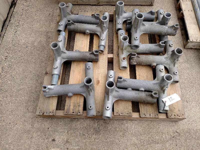lot 12 image: (11) Elkof D-100 Aluminum Dock Fitt...