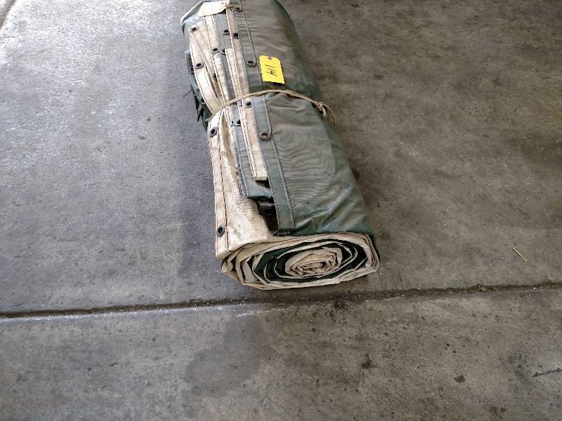 lot 114 image: Boat House Tarp, Approx. 264 x 31...
