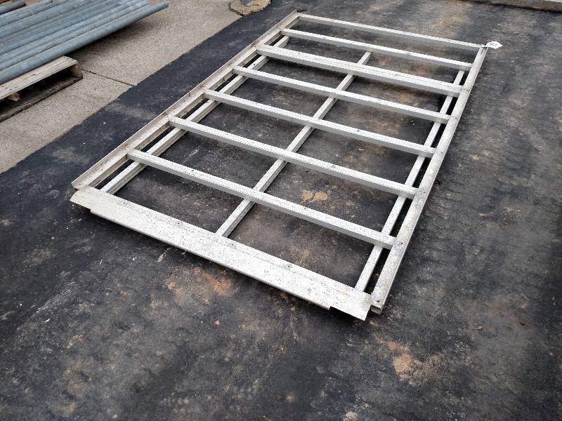 lot 142 image: Sled Bed Aluminum Ramp, 52 wide x ...