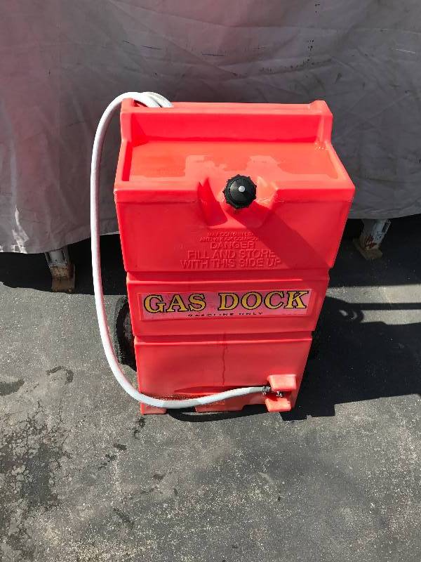 lot 147 image: 30 Gallon Gas Dock Caddy, Flow Cont...