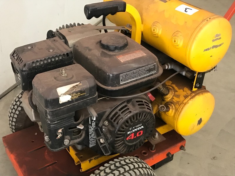 DeWalt Gas-Powered Air Compressor | LE April Consignments | K-BID