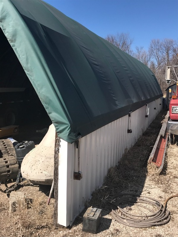 30x60 Commercial Hoop Storage Building