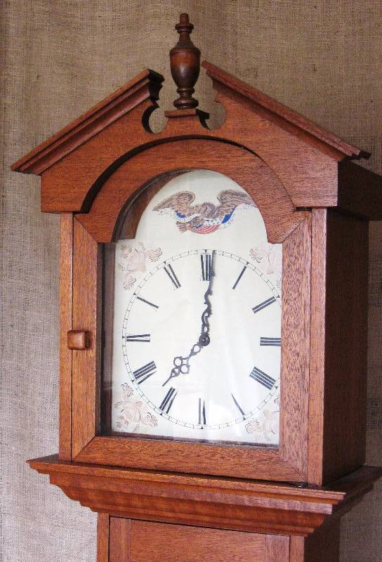 lot 92 image: Grandmother Clock