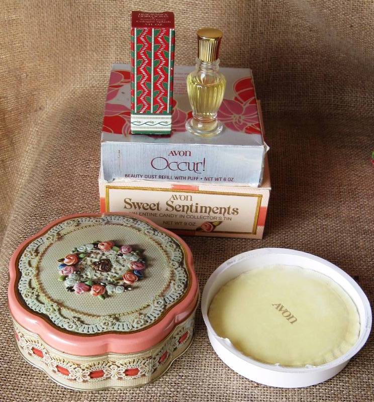 lot 137 image: Vintage Avon - Decanters, Tins & More
