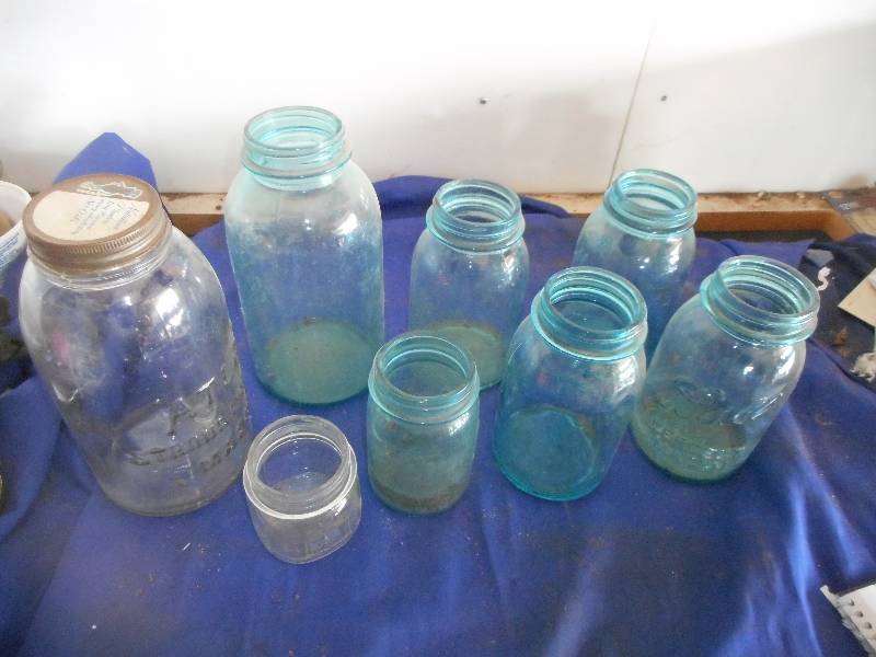 VINTAGE CANNING JARS