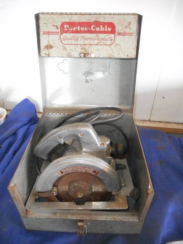 VINTAGE PORTER CABLE SKILL SAW
