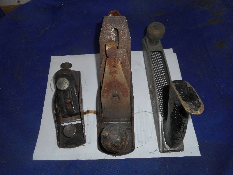 3 WOOD PLANERS