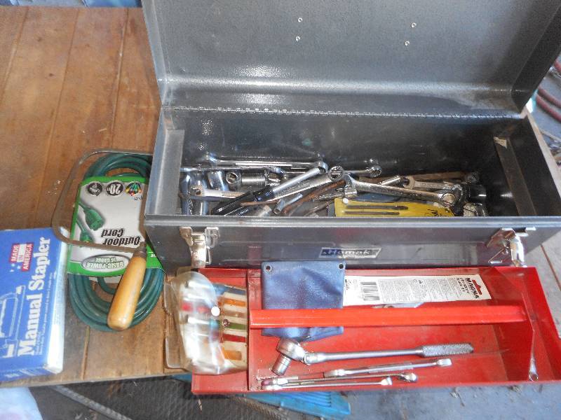 TOOL BOX AND SOME TOOLS