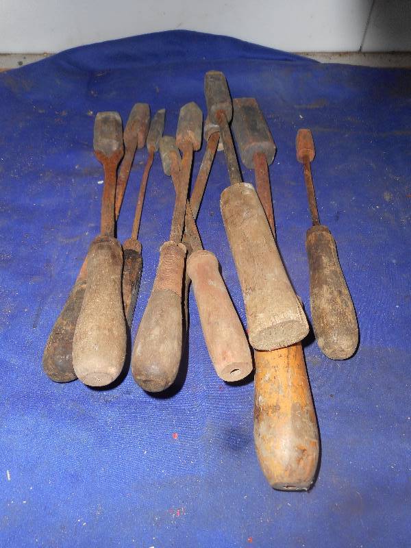ANTIQUE SOLDERING IRONS
