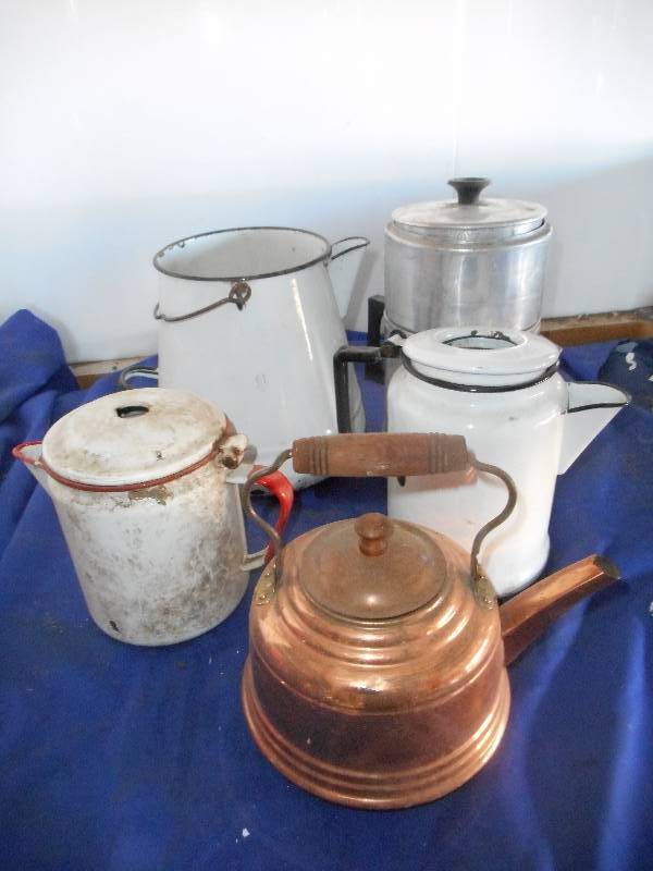 ANTIQUE COFFEE POTS