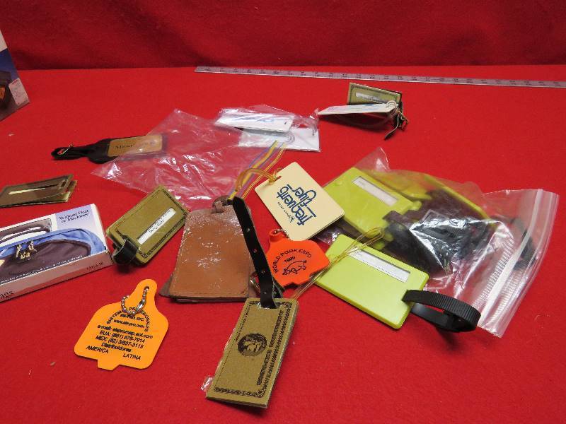 lot 39 image: Vintage Luggage Tags
