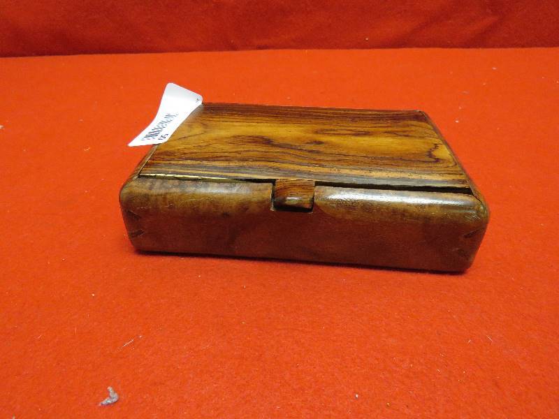 lot 50 image: Wood Trinket Box