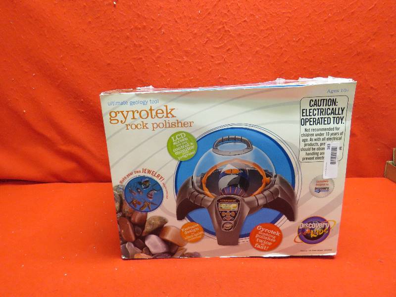 lot 163 image: Gyrotek Rock Polisher