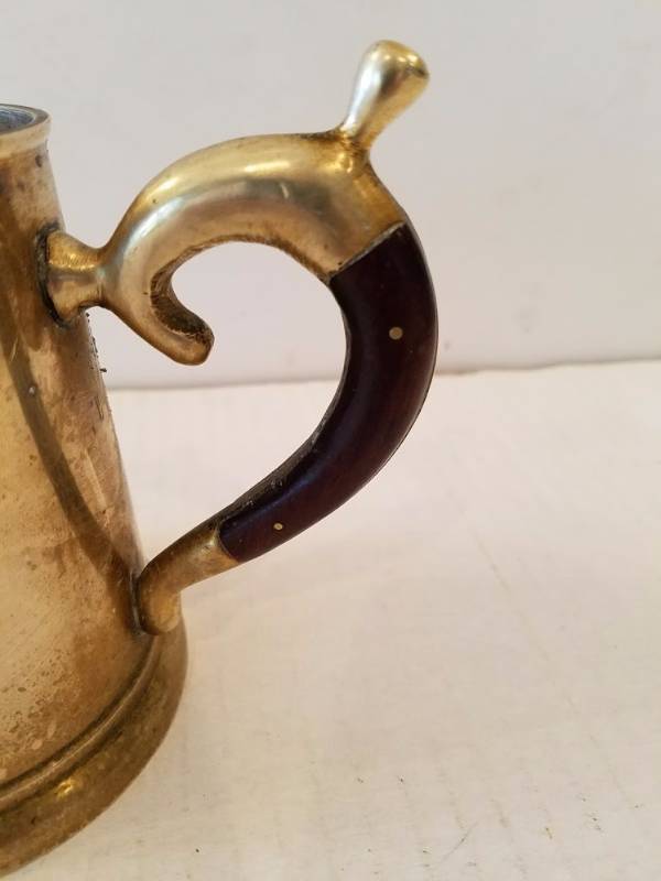 lot 24 image: Brass Mug