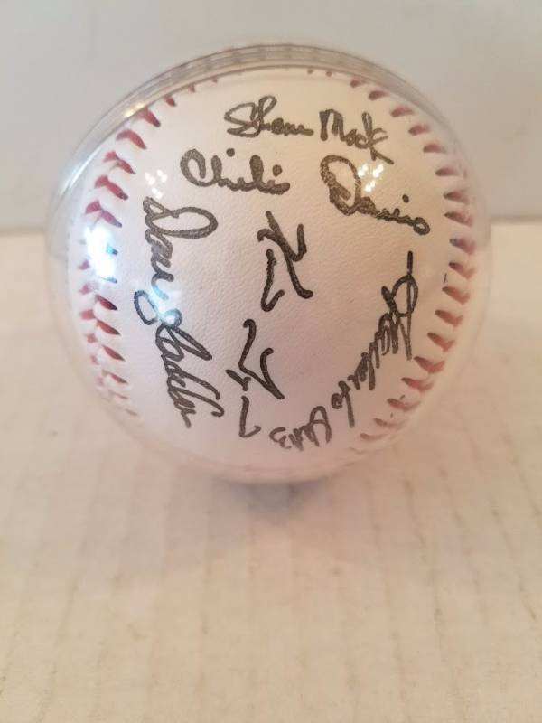 lot 36 image: Signed Mn. Twins Baseball...Tom Kelly