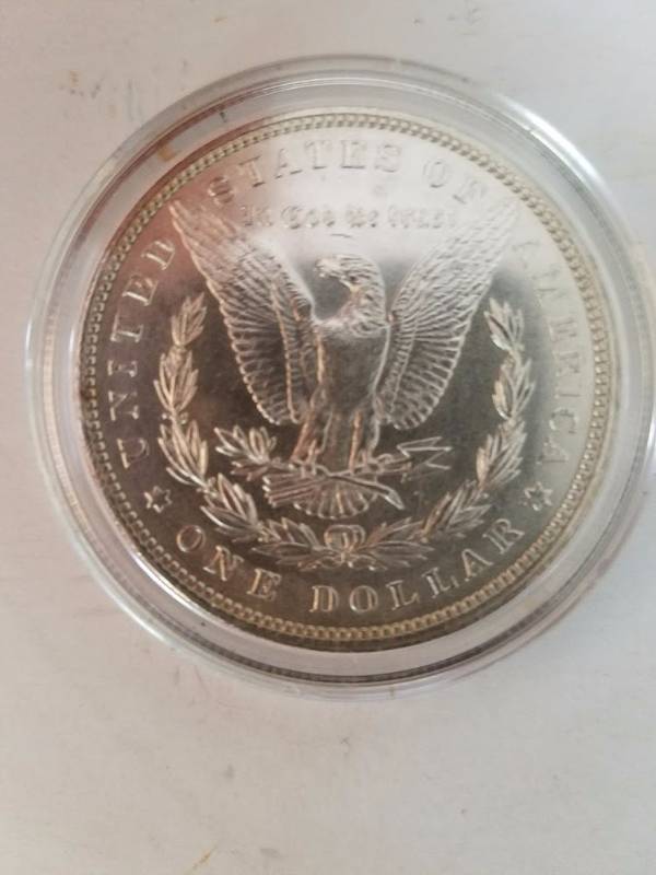 lot 53 image: 1896  Morgan Silver Dollar