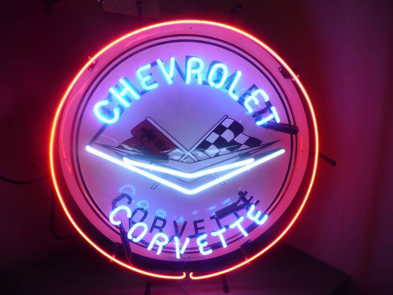 Corvette Neon - Approx 24diameter - New In Box