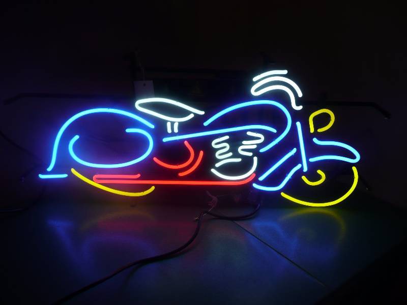 Motorcycle Neon - 30 by 24 - New In Box