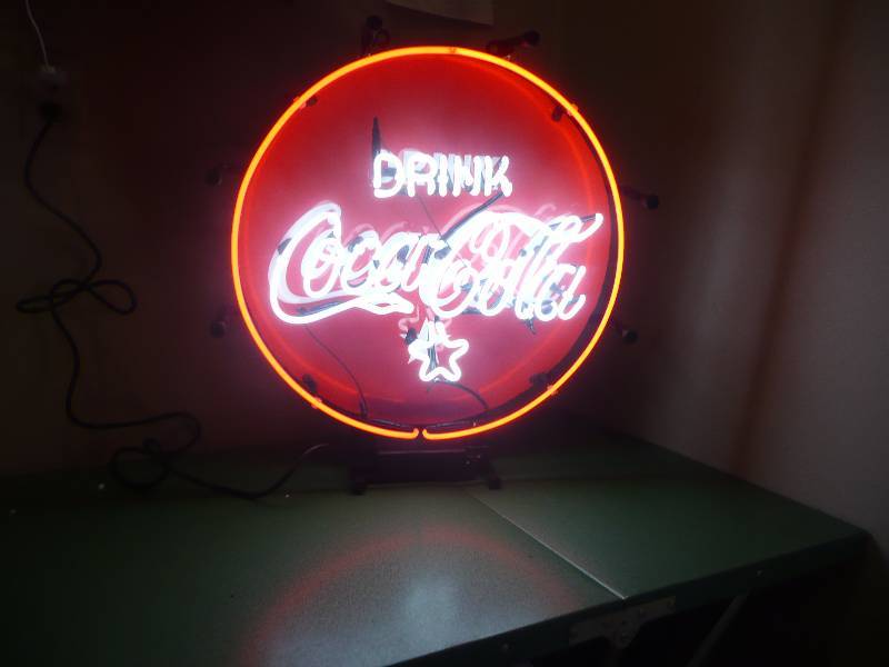 Coke Neon - 20 by 20 - New In Box