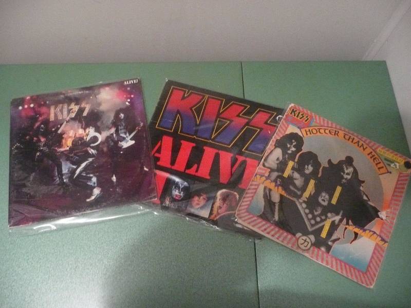 3 Kiss Albums - See Pictures