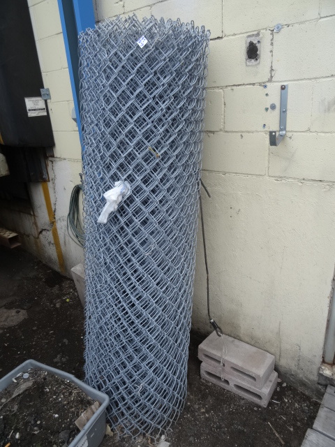 lot 26 image: 72 roll of chain link fence. New. ...
