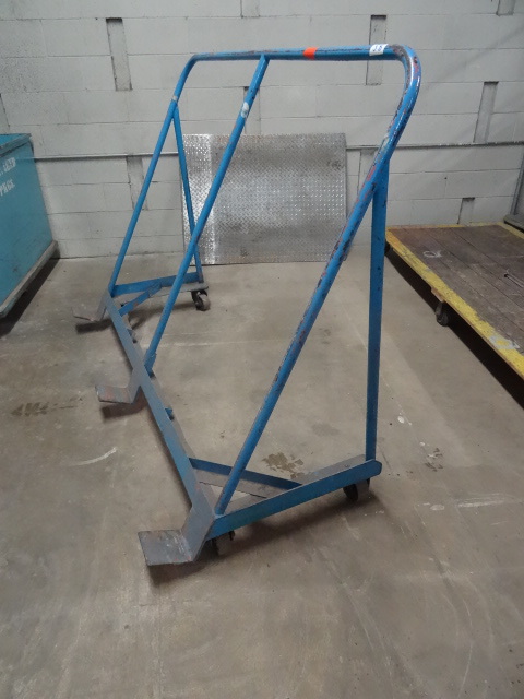 lot 58 image: Large size panel cart. Also great f...