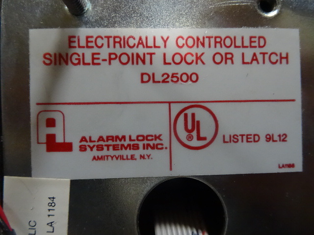 lot 32 image: Alarm lock systems electronicallyco...