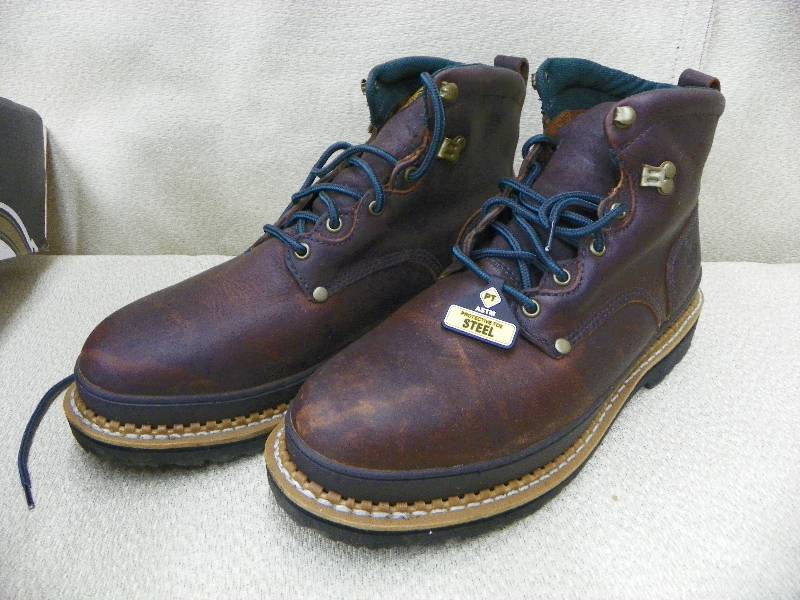 Georgia MN 6 PT Work Boot-W Brown 13