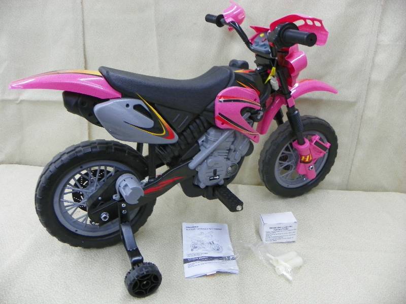6V Battery Operated Motorbike  Pink