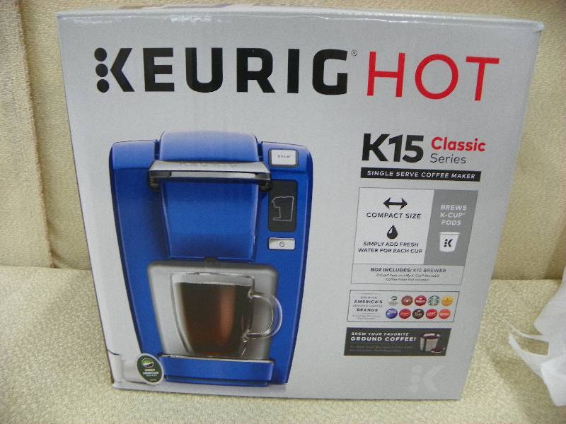 KEURIG K15 BREWER True Blue