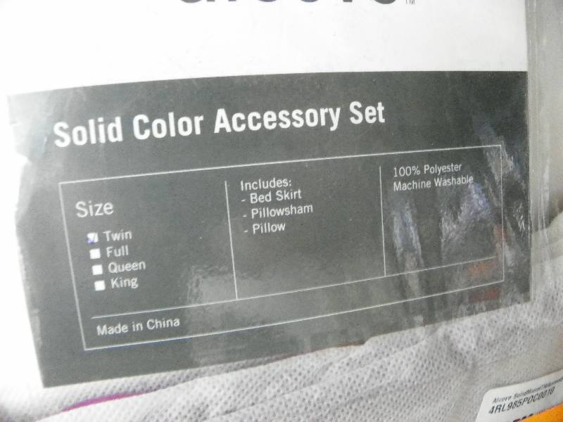 Alcove Solid Micro Accessory Set Plum-Lilac