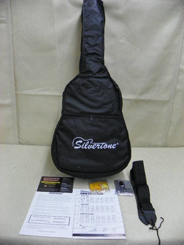 Silvertone Acoustic Guitar