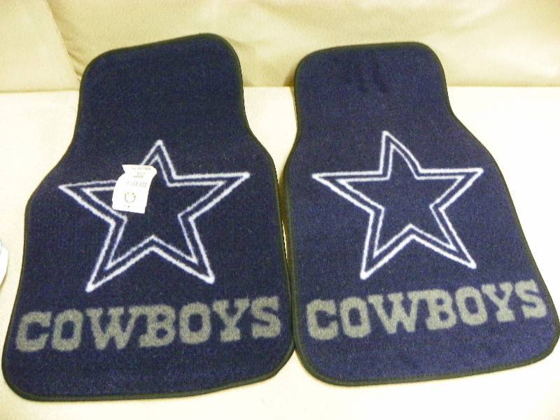 Carpeted Car Mats -NFL Cowboys