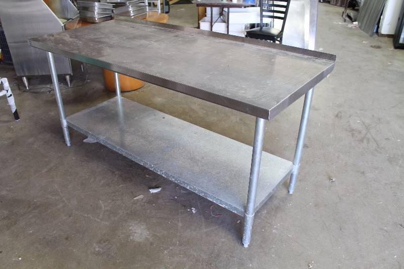 Stainless Steel NSF Prep Table