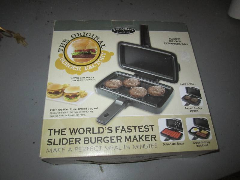 lot 74 image: New burger press...