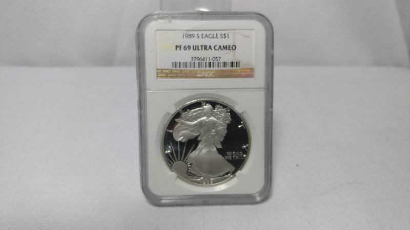 1989 S SILVER DOLLAR (PF 69 ULTRA CAMEO)
